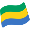Flag: Gabon on Google Noto Color Emoji Android 6.0.1