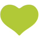 Green Heart on Google Noto Color Emoji Android 6.0.1