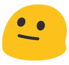 Neutral Face on Google Noto Color Emoji Android 6.0.1