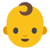 Baby on Google Noto Color Emoji Android 7.0