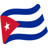 Flag: Cuba on Google Noto Color Emoji Android 7.0