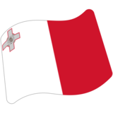 Flag: Malta on Google Noto Color Emoji Android 7.0