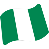 Flag: Nigeria on Google Noto Color Emoji Android 7.0