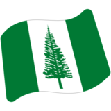 Flag: Norfolk Island on Google Noto Color Emoji Android 7.0