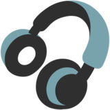 Headphone on Google Noto Color Emoji Android 7.0