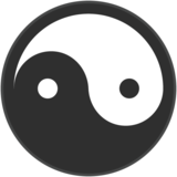 Yin Yang on Google Noto Color Emoji Android 7.0