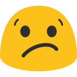 Confused Face on Google Noto Color Emoji Android 7.1