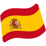 Flag: Spain on Google Noto Color Emoji Android 7.1