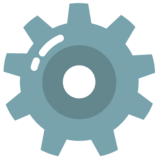 Gear on Google Noto Color Emoji Android 7.1