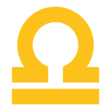 ♎ 천칭자리 Emoji on Google Noto Color Emoji Android 7.1