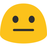 Neutral Face on Google Noto Color Emoji Android 7.1