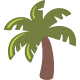 Palm Tree on Google Noto Color Emoji Android 7.1