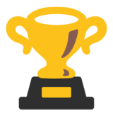 Trophy on Google Noto Color Emoji Android 7.1
