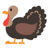 Turkey on Google Noto Color Emoji Android 7.1