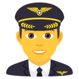 Man Pilot on JoyPixels 5.5