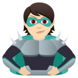 Supervillain: Light Skin Tone on JoyPixels 6.0