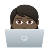 Technologist: Dark Skin Tone on JoyPixels 6.0