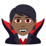 Vampire: Medium-Dark Skin Tone on JoyPixels 6.0