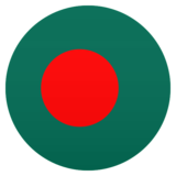 Flag: Bangladesh on JoyPixels 6.5