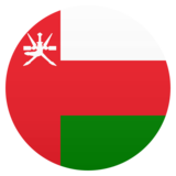 Flag: Oman on JoyPixels 6.5