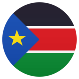 Flag: South Sudan on JoyPixels 6.5