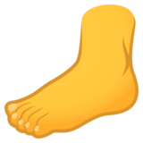 Foot on JoyPixels 6.5