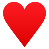 Heart Suit on JoyPixels 6.5
