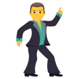 Man Dancing on JoyPixels 6.5