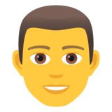 Man on JoyPixels 6.5