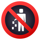 No Littering on JoyPixels 6.5