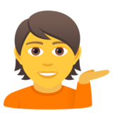 Person Tipping Hand on JoyPixels 6.5
