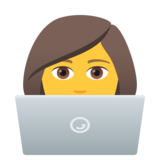 Woman Technologist on JoyPixels 6.5