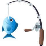 Fishing Pole on JoyPixels 6.6