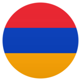 Flag: Armenia on JoyPixels 6.6