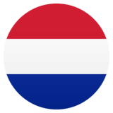 Flag: Netherlands on JoyPixels 6.6
