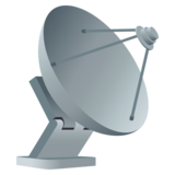 Satellite Antenna on JoyPixels 6.6