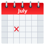 Spiral Calendar on JoyPixels 6.6