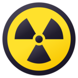 ☢️ 방사능 Emoji on JoyPixels 7.0