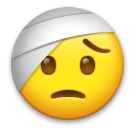 Face with Head-Bandage on LG Velvet