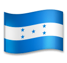 Flag: Honduras on LG Velvet