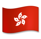 Flag: Hong Kong SAR China on LG Velvet