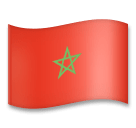 Flag: Morocco on LG Velvet