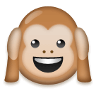 Hear-No-Evil Monkey on LG Velvet