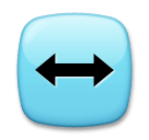 Left-Right Arrow on LG Velvet