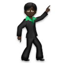 Man Dancing: Dark Skin Tone on LG Velvet