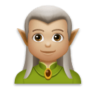 Man Elf: Medium-Light Skin Tone on LG Velvet