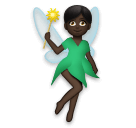 Man Fairy: Dark Skin Tone on LG Velvet