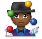 Man Juggling: Medium-Dark Skin Tone on LG Velvet