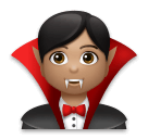 Man Vampire: Medium Skin Tone on LG Velvet