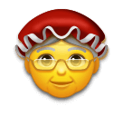 Mrs. Claus on LG Velvet